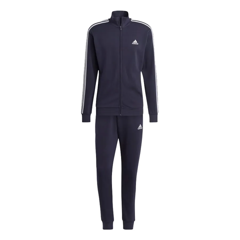 Set Quần Áo Adidas Basic 3-Stripes French Terry Track Suit Navy [ IC6765 ]