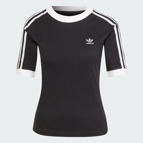 Áo Adidas Adicolor 3S Raglan Tee Lifestyle Black [ JD4968 ]