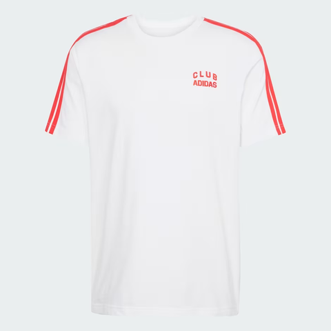 Áo Adidas Codes Collegiate Club Graphic White [ JJ1606 ]