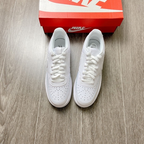 Giày Nike COURT VISION LOW All White CD5434-100