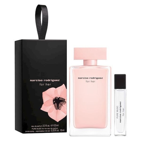 Nước Hoa Narciso Rodriguez For Her Pure Musc EDP 100ml Gift Set 2PC