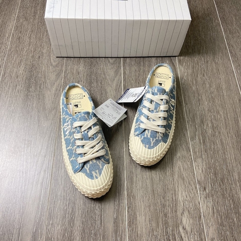 Giày MLB Mule MONO Denim Xanh Nhạt [ 32SHSD111-50U ]