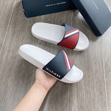 Dép Tommy Hilfiger Ella Red Multi Sy