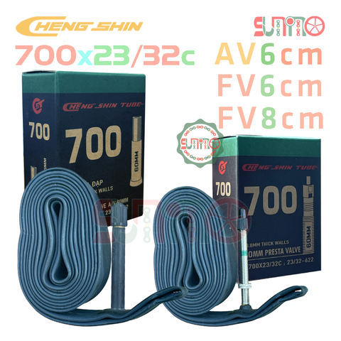 Ruột xe đạp CHENGSHIN 700x23/32c gắn xe đạp đua