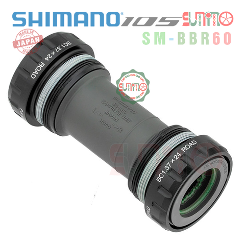 Cốt văn trục rỗng SHIMANO BBR60 Road 68/70mm chính hãng