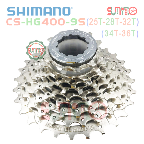 Líp thả xe đạp SHIMANO HG400 9speed chính hãng