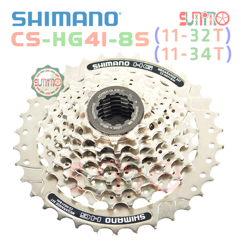 Líp thả xe đạp SHIMANO HG41 8speed chính hãng