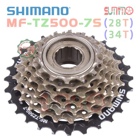 Líp vặn xe đạp SHIMANO TZ500 7speed chính hãng