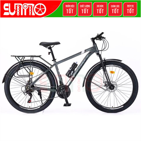 Xe đạp địa hình 27.5 inches KAWAMURA Misu 3 sườn nhôm có baga chắn bùn