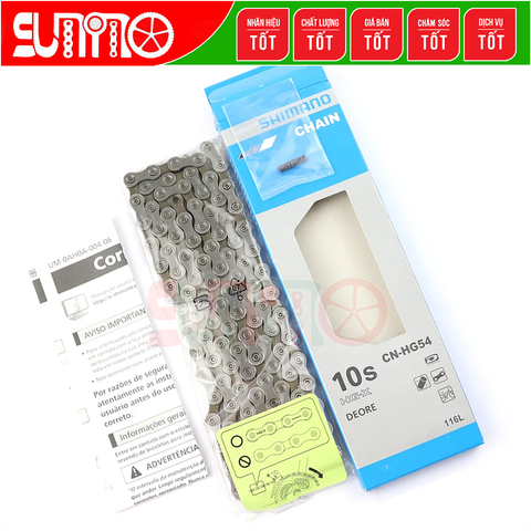 Sên xe đạp SHIMANO HG54 10speed chính hãng