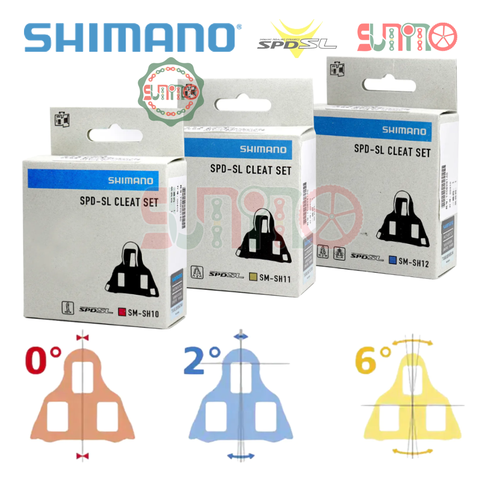 Can giày xe đạp road SHIMANO SPD-SL Cleat fullbox chính hãng