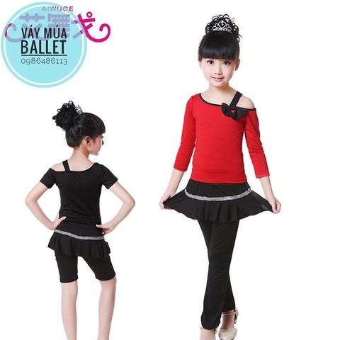 Bộ dance lệch vai tay lỡ dài