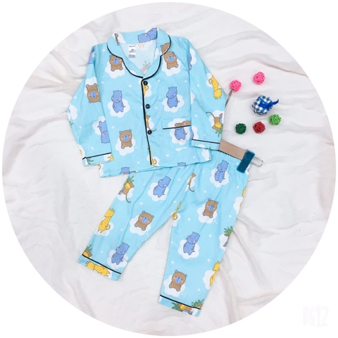 Bộ Pizama thô Hàn