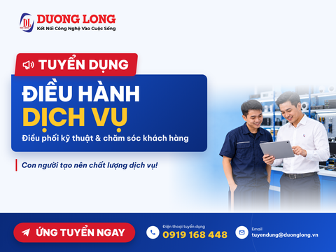 Tuyển dụng nhân viên điều hành dịch vụ