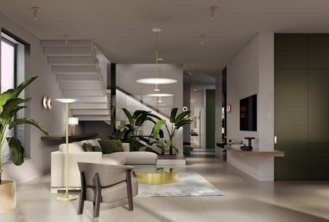 Mẫu thiết kế căn hộ Duplex đẹp mê mẩn ai cũng muốn sở hữu