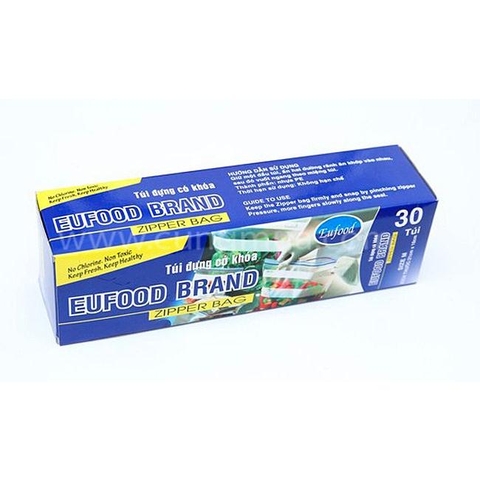 Zipper food bag, size M