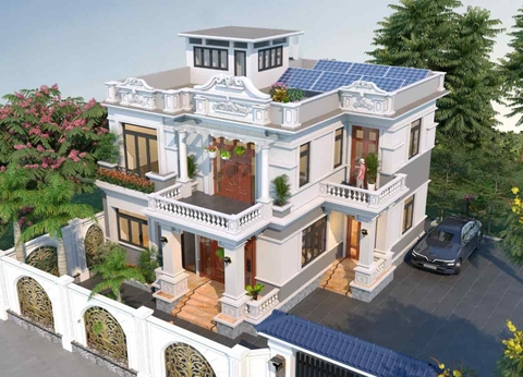 biệt thự tân cổ điển