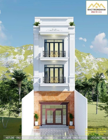 biệt thự phố 3 tầng