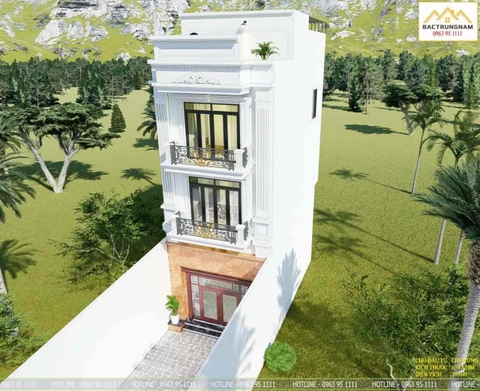 biệt thự phố 3 tầng
