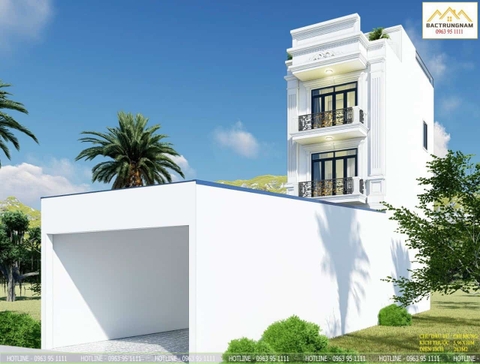 biệt thự phố 3 tầng
