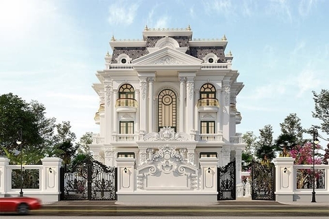 biệt thự tân cổ điển thanh lịch