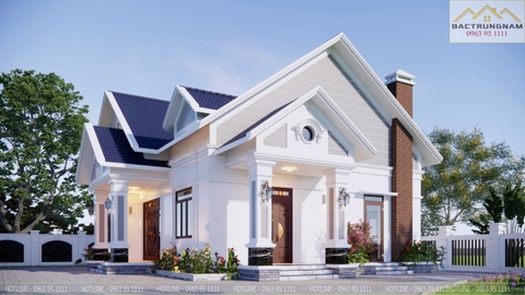 nhà cấp 4 mái Thái