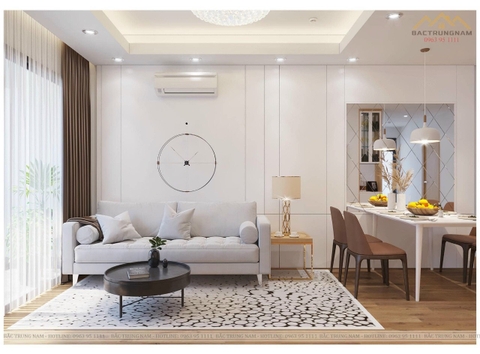 phòng khách phong cách hiện đại, sang trọng