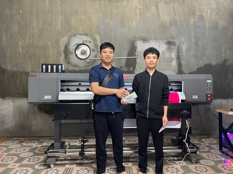 Khách hàng Hưng Yên - Máy in Taimes T1801 khách hàng Hưng Yên