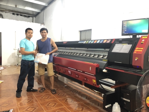 Anh Hùng - Máy in bạt Taimes T5