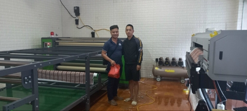 Lắp bộ máy in chuyển nhiệt ở Lào Cai