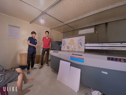Hà Nam Xưởng tranh Ninh Trang - Máy in uv Eyecolor 2513