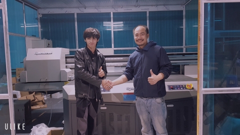 Hà Nội Thủ Đô Kính - Máy in UV phẳng 2030