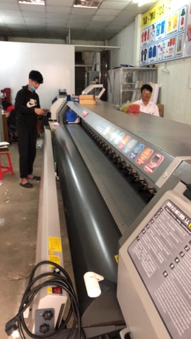 Quảng cáo Hào Quang - Máy in bạt Taimes T5