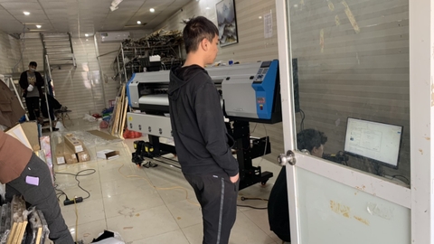 Hà Nội Anh Duy tranh - Máy in Taimes T1802