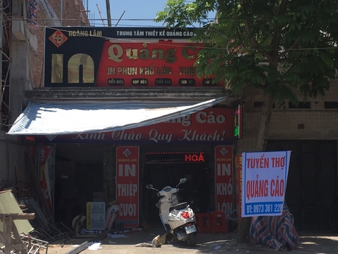 Quảng cáo Hoàng Lâm - Máy in hifi