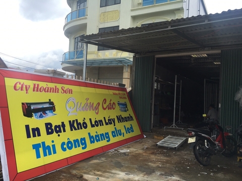 Quảng cáo Hoành Sơn - Máy in bạt Taimes T5