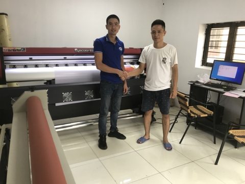 In quảng cáo - Máy in 1m8 Eyecolor JC-1800