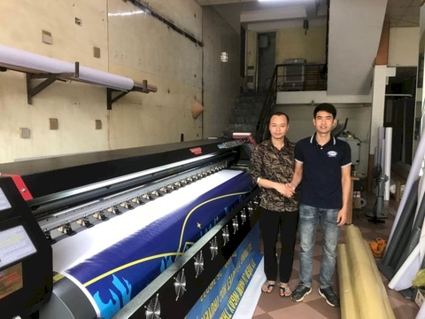 Lắp đặt máy in UV tại Hải Dương