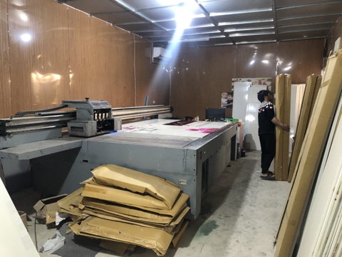 Nhựa Minh Long - Máy in UV phẳng 2513