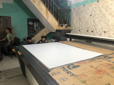 Công ty CP nhựa Minh Tuyển - Máy in uv phẳng