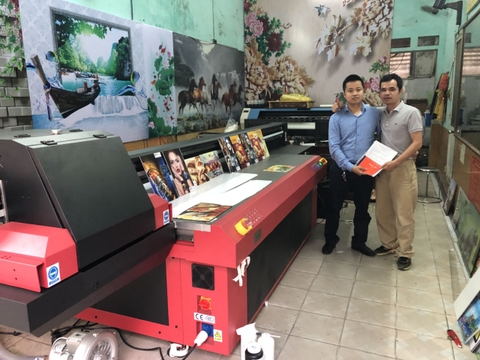 Hải Dương Phong Cách Việt - Máy in uv phẳng 2513