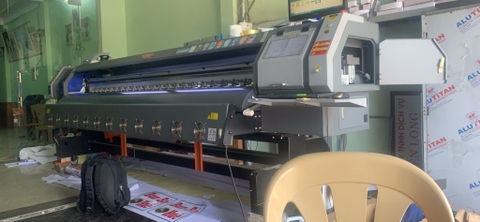 Quảng cáo Phong Linh - Máy in bạt Taimes T5