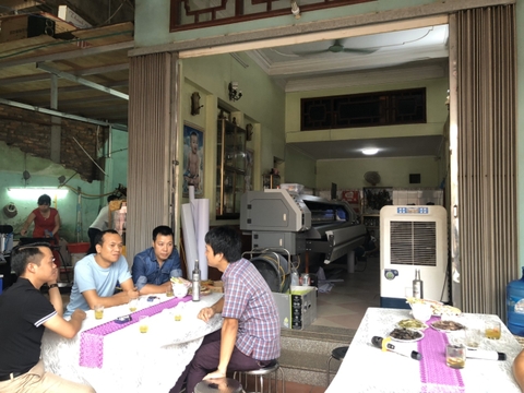 Công ty TNHH quảng cáo và dịch vụ thương mại Hải Nam - Máy in bạt Taimes T5S