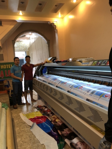 Quảng cáo Kỳ Anh - Máy in bạt Taimes T5S