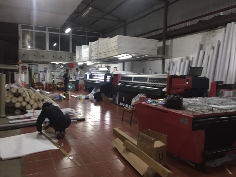 Quảng cáo Thái Nguyên - Máy in bạt, máy cắt CNC