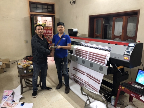 Công ty CP đầu tư TM và phát triển Toàn Tiến - Máy in Taimes T1802