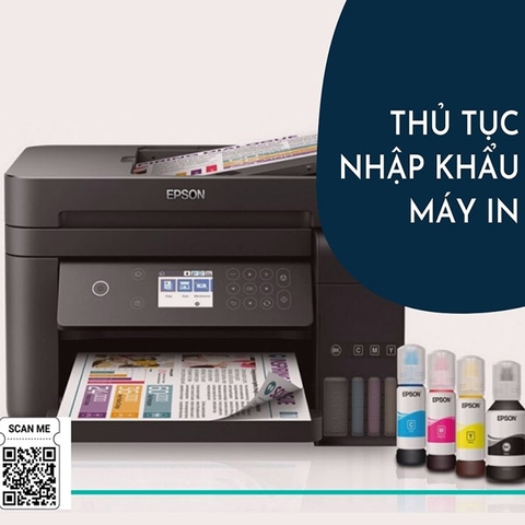 [Cập nhật] Thủ tục nhập máy in phun đầy đủ nhất 2025