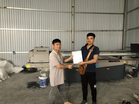 Hưng Yên Anh Thọ- Máy in UV phẳng 2513