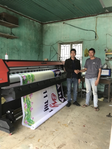 Quảng cáo Vũ Quang - Máy in Eyecolor 2m5