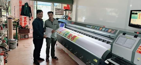 Quảng cáo Mạnh Dũng - Máy in bạt Taimes T5S